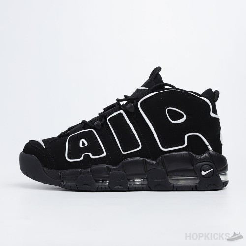 Air More Uptempo Black White